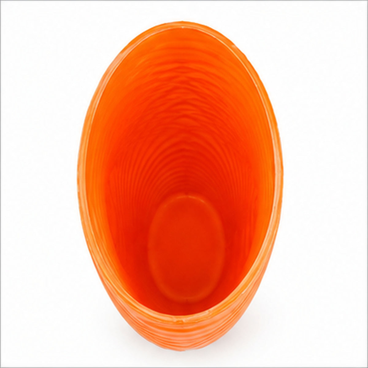 GV613 ORANGE GLASS VASES
