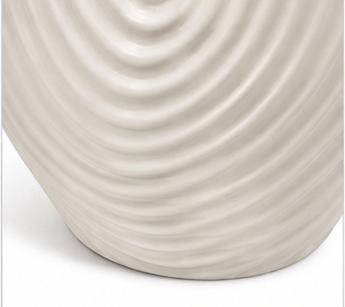 GV613 MATTE WHITE GLASS VASES