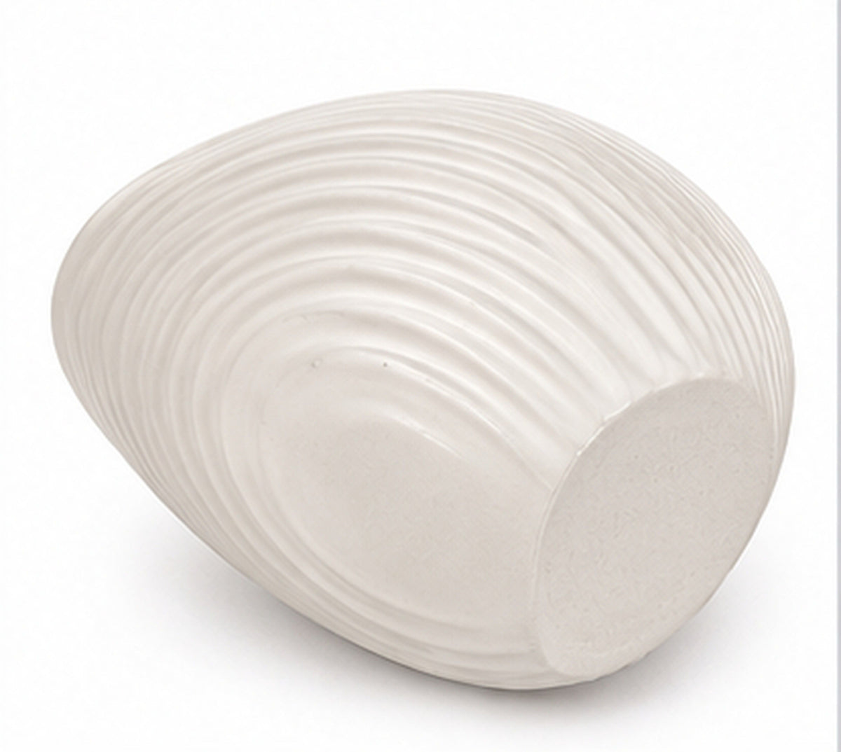 GV613 MATTE WHITE GLASS VASES