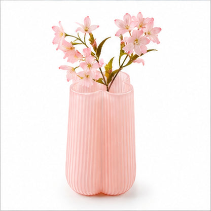 GV614 MATTE PINK GLASS VASES