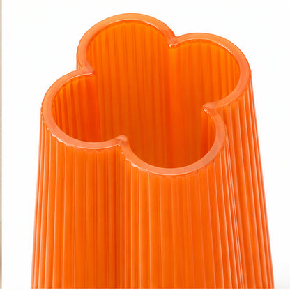 GV614 ORANGE GLASS VASES
