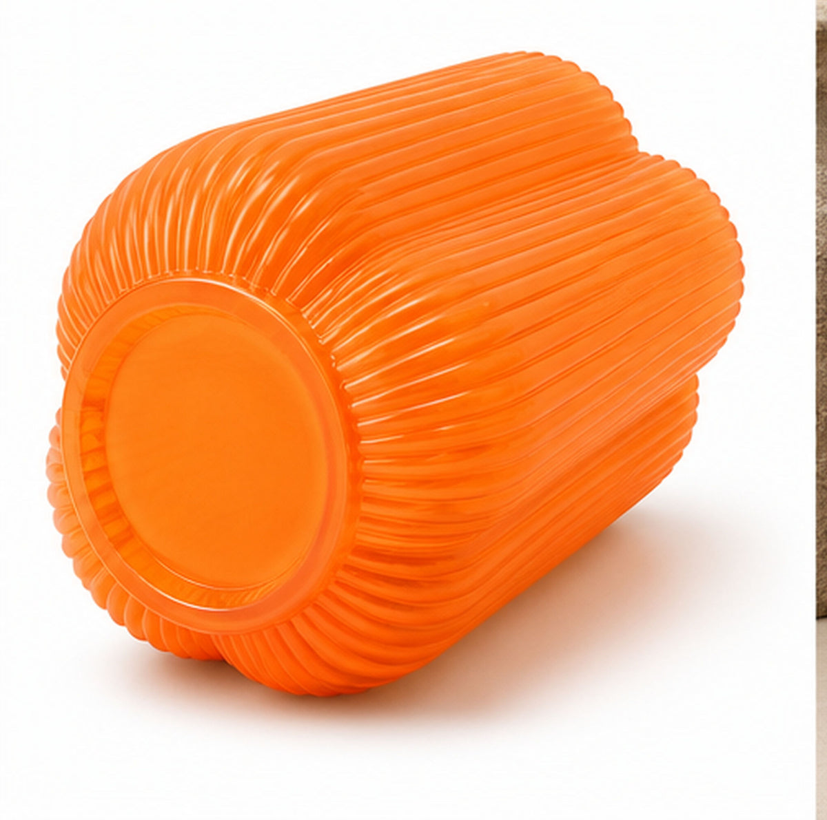 GV614 ORANGE GLASS VASES