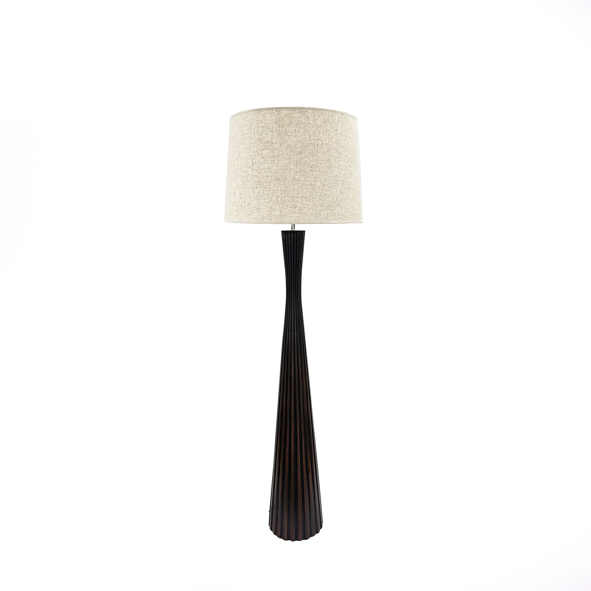 FL578 BLACK BROWN FLOOR LAMPS