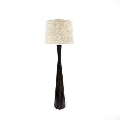 Remi Tall 59" Resin Floor Lamp With Linen Shade