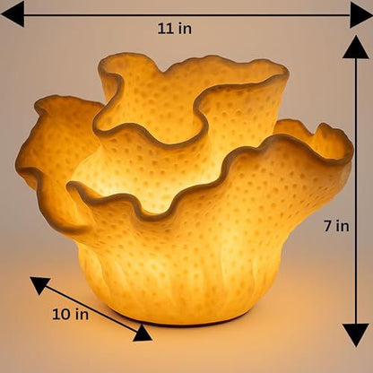 L580 WHITE GIFTS TABLE LAMPS