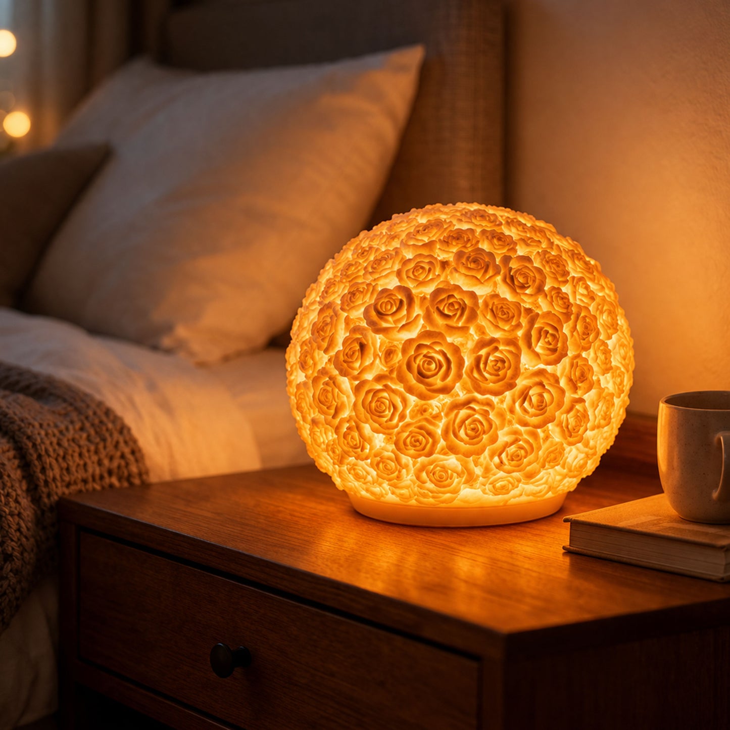 L582 BROWN TABLE LAMPS VALENTINE'S DAY GIFTS