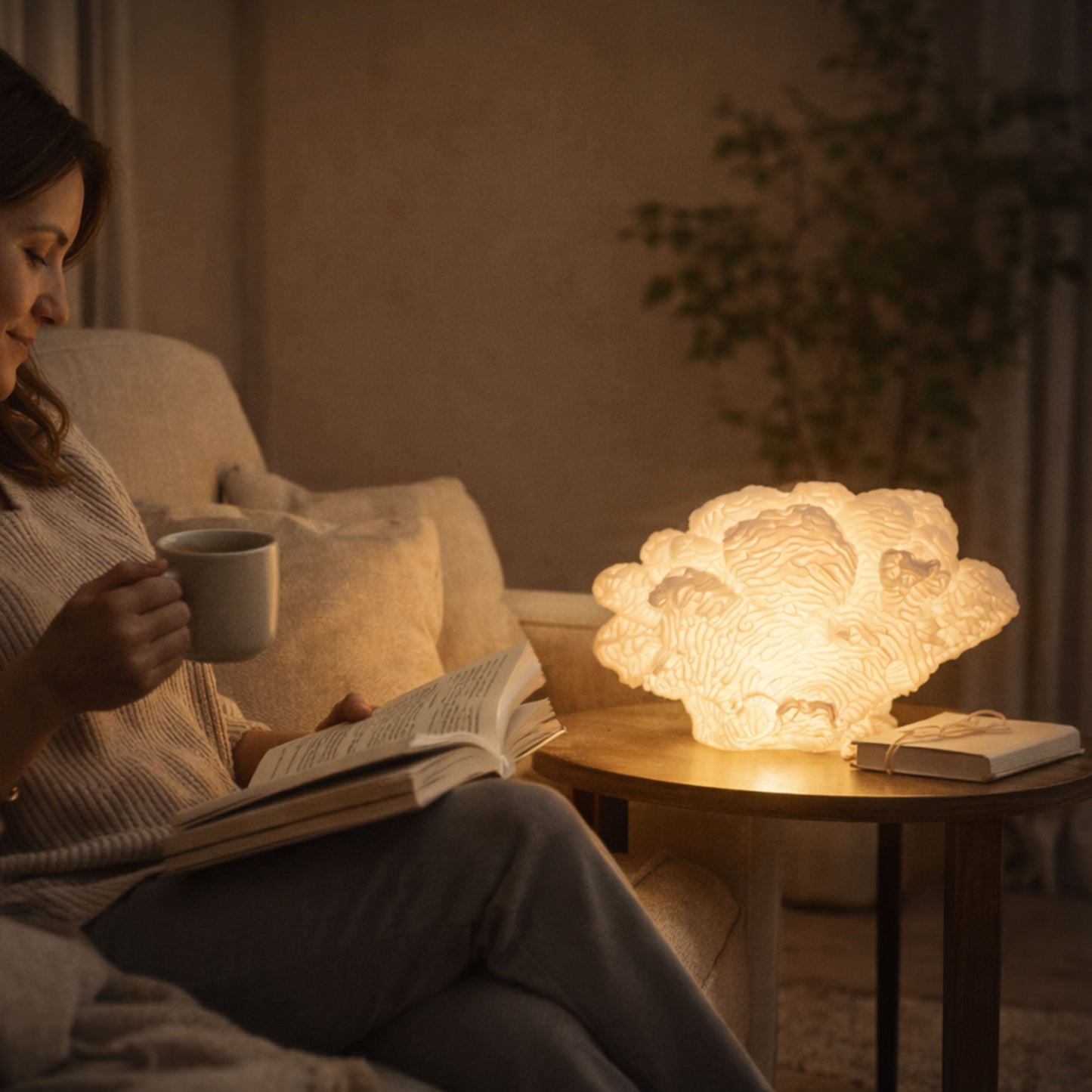 L584 BROWN TABLE LAMPS VALENTINE'S DAY GIFTS