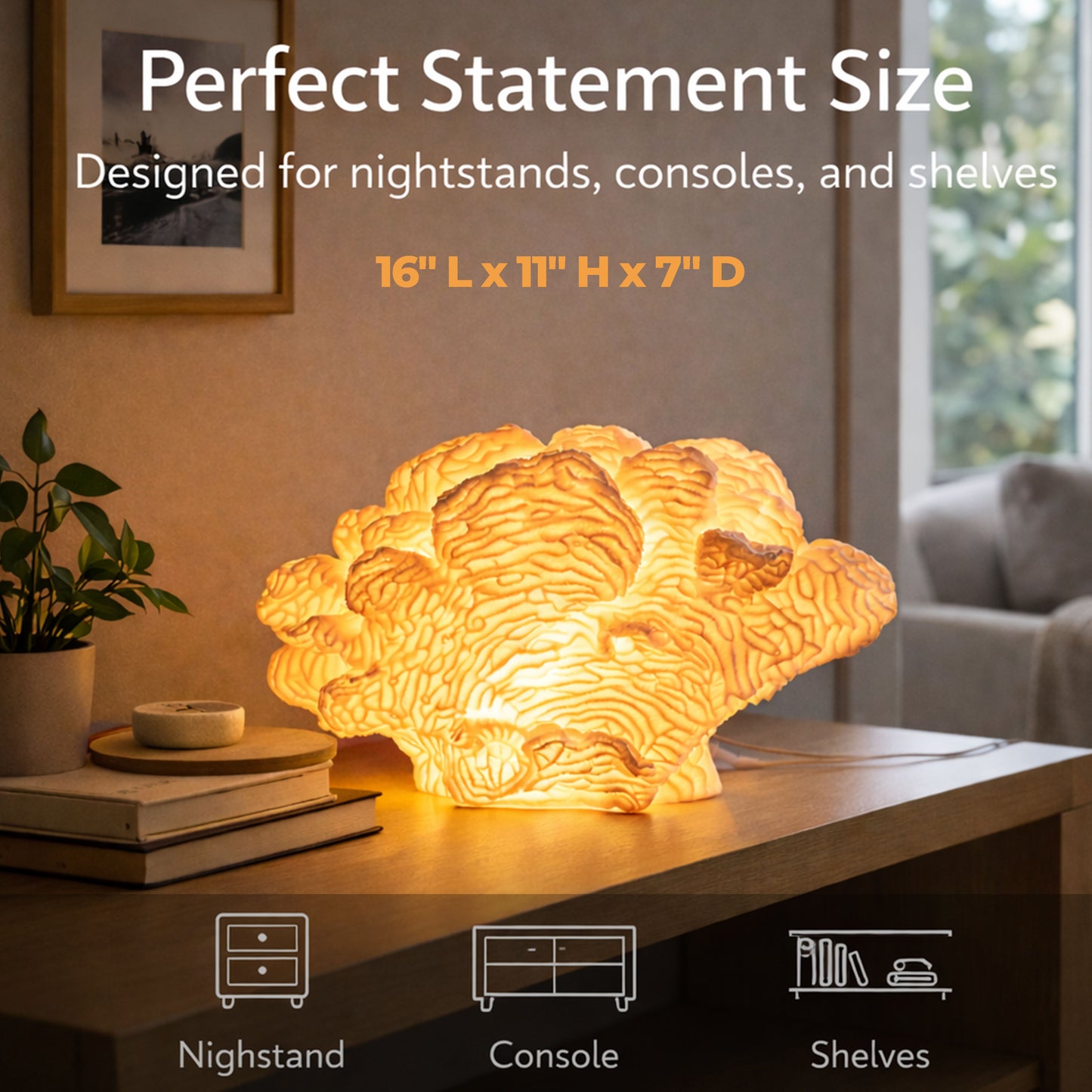 L584 BROWN TABLE LAMPS VALENTINE'S DAY GIFTS