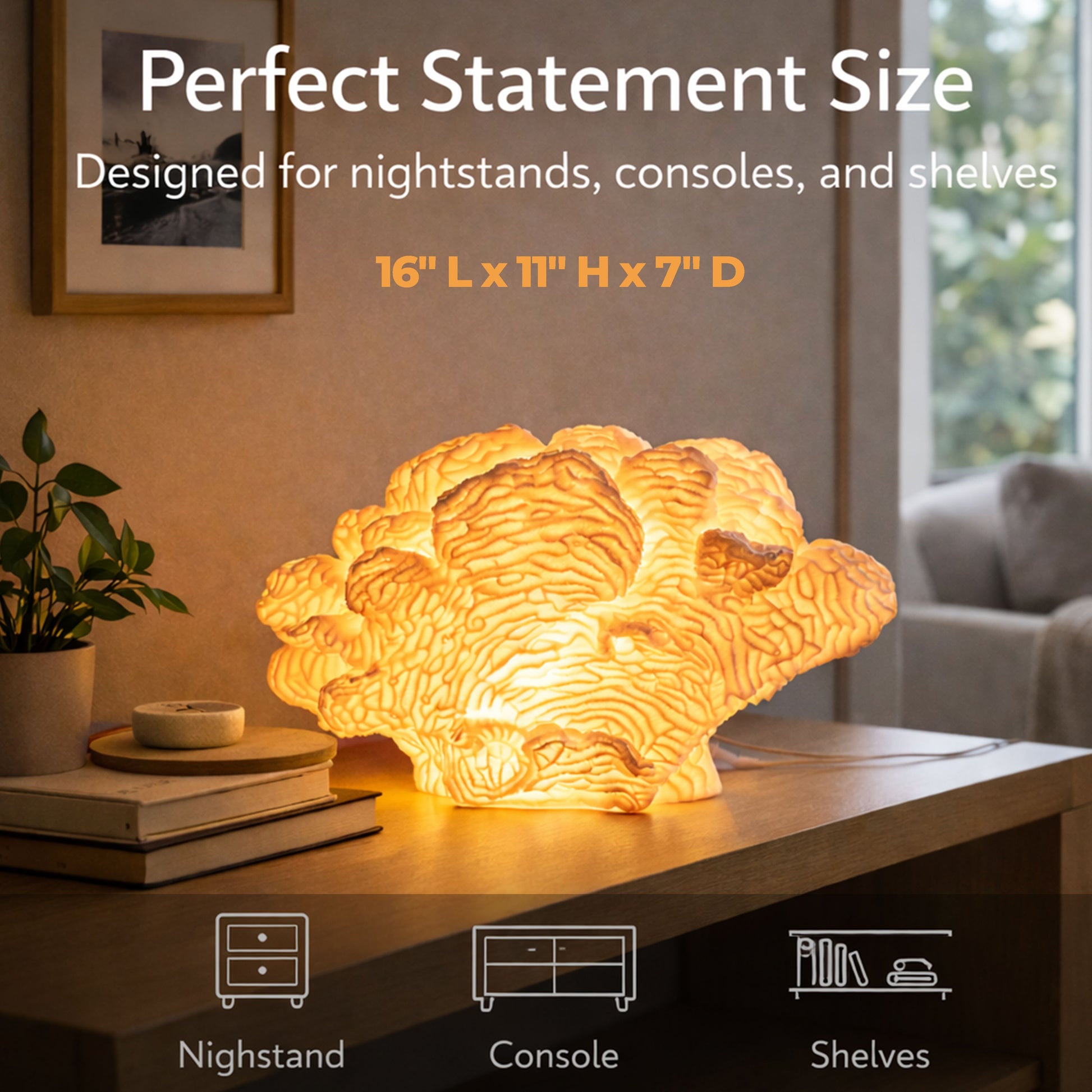 L584 BROWN TABLE LAMPS VALENTINE'S DAY GIFTS