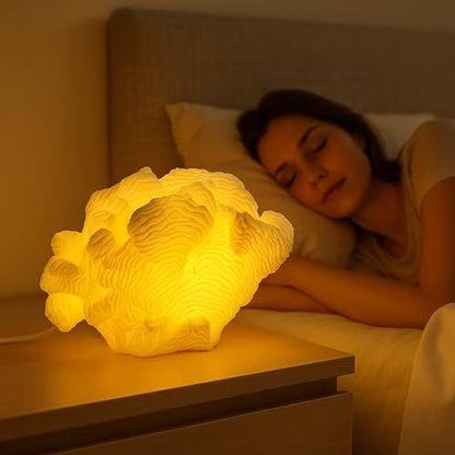 L584 WHITE GIFTS TABLE LAMPS