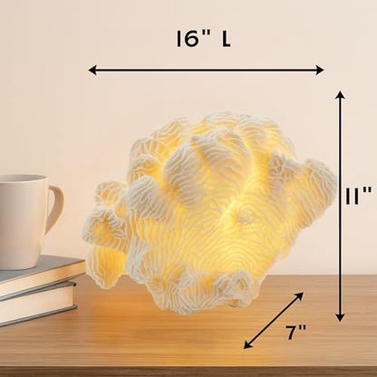 L584 WHITE GIFTS TABLE LAMPS