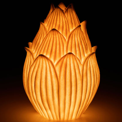 L585 WHITE GIFTS TABLE LAMPS