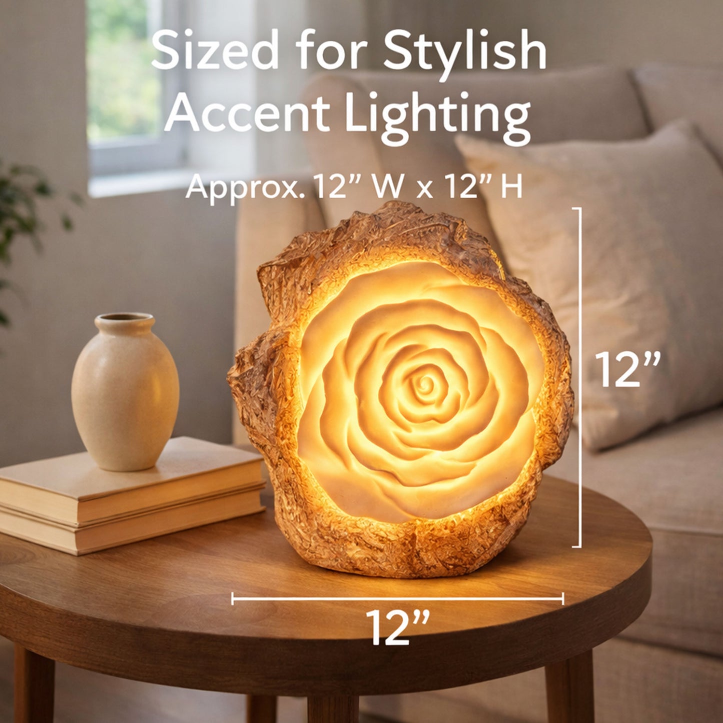 L586 BROWN TABLE LAMPS VALENTINE'S DAY GIFTS