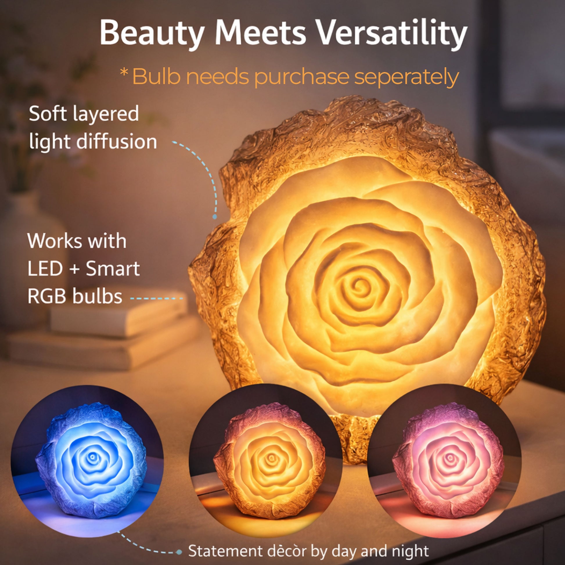 L586 BROWN TABLE LAMPS VALENTINE'S DAY GIFTS