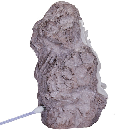 L586 WHITE GIFTS TABLE LAMPS