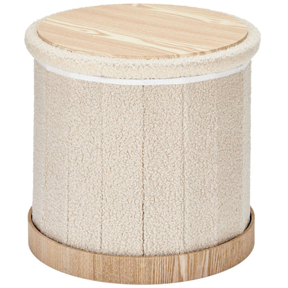 OT620 BEIGE OTTOMAN