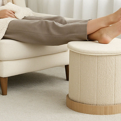 OT620 BEIGE OTTOMAN
