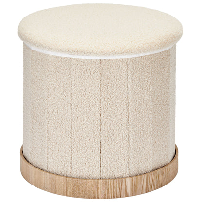 OT620 BEIGE OTTOMAN