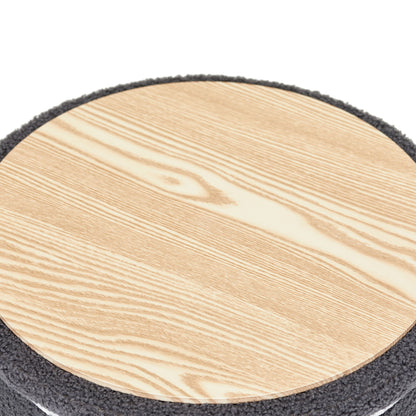 OT620 DARK GREY OTTOMAN