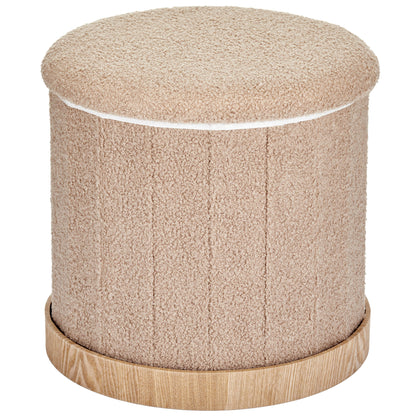 OT620 TAUPE OTTOMAN