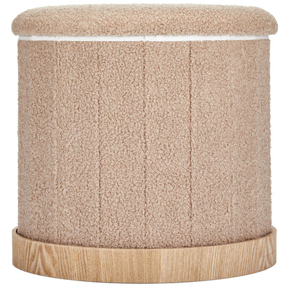 OT620 TAUPE OTTOMAN