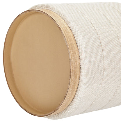 OT622 BEIGE OTTOMAN