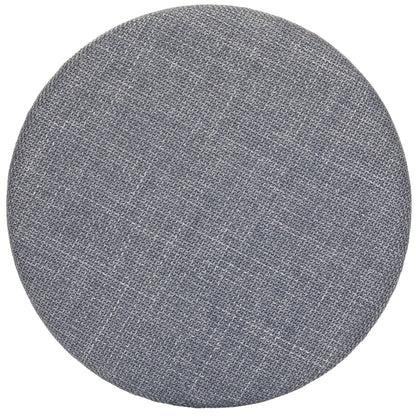 OT622 GREY OTTOMAN