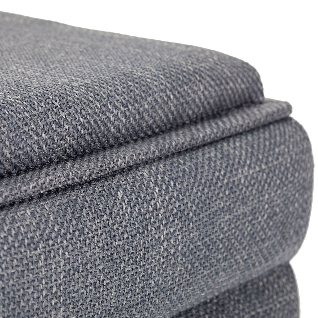 OT623 DARK GREY OTTOMAN