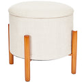 OT625 BEIGE FURNITURE DEALS OTTOMAN