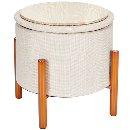 OT625 BEIGE FURNITURE DEALS OTTOMAN
