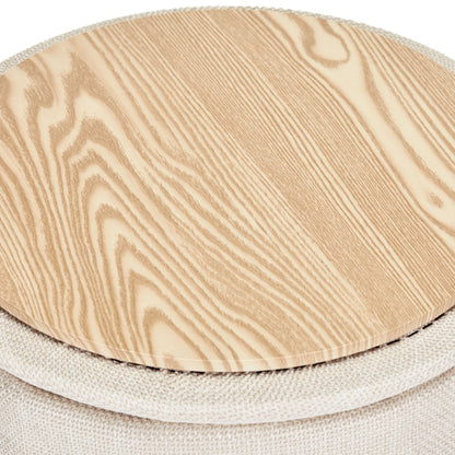 OT625 BEIGE FURNITURE DEALS OTTOMAN