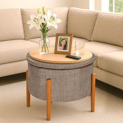 OT625 BROWN FURNITURE DEALS OTTOMAN