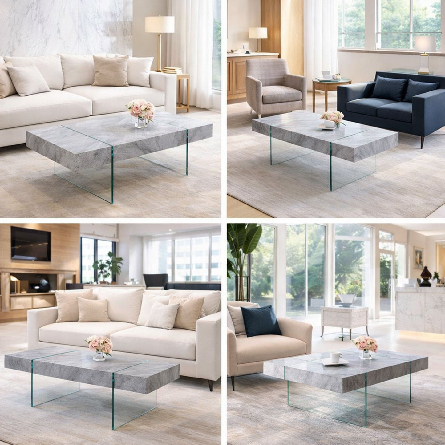 TB625 GRANITE NESTING TABLE