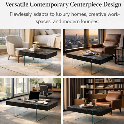 TB625 BLACK NESTING TABLE