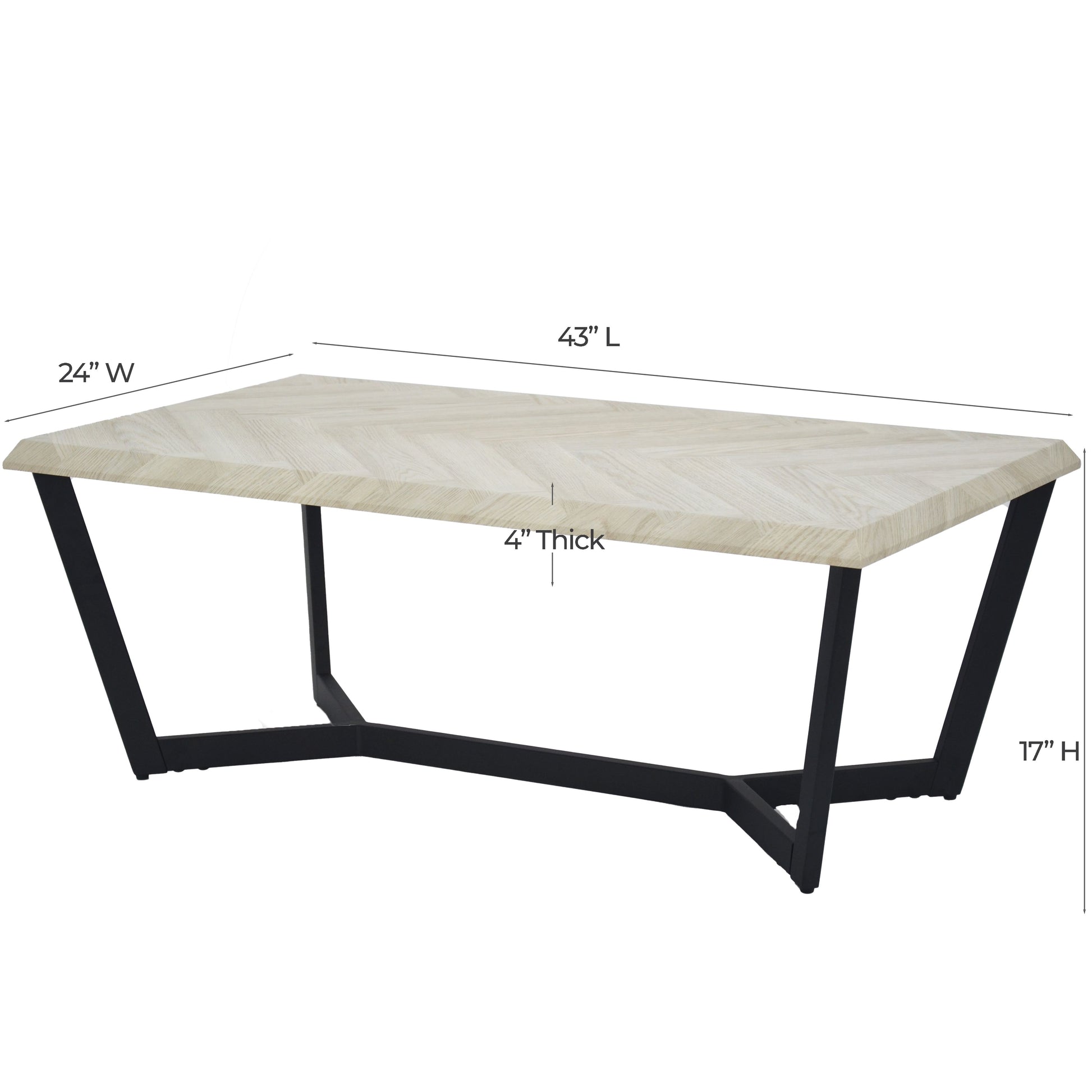 TB626 BONE-LIGHT NESTING TABLE