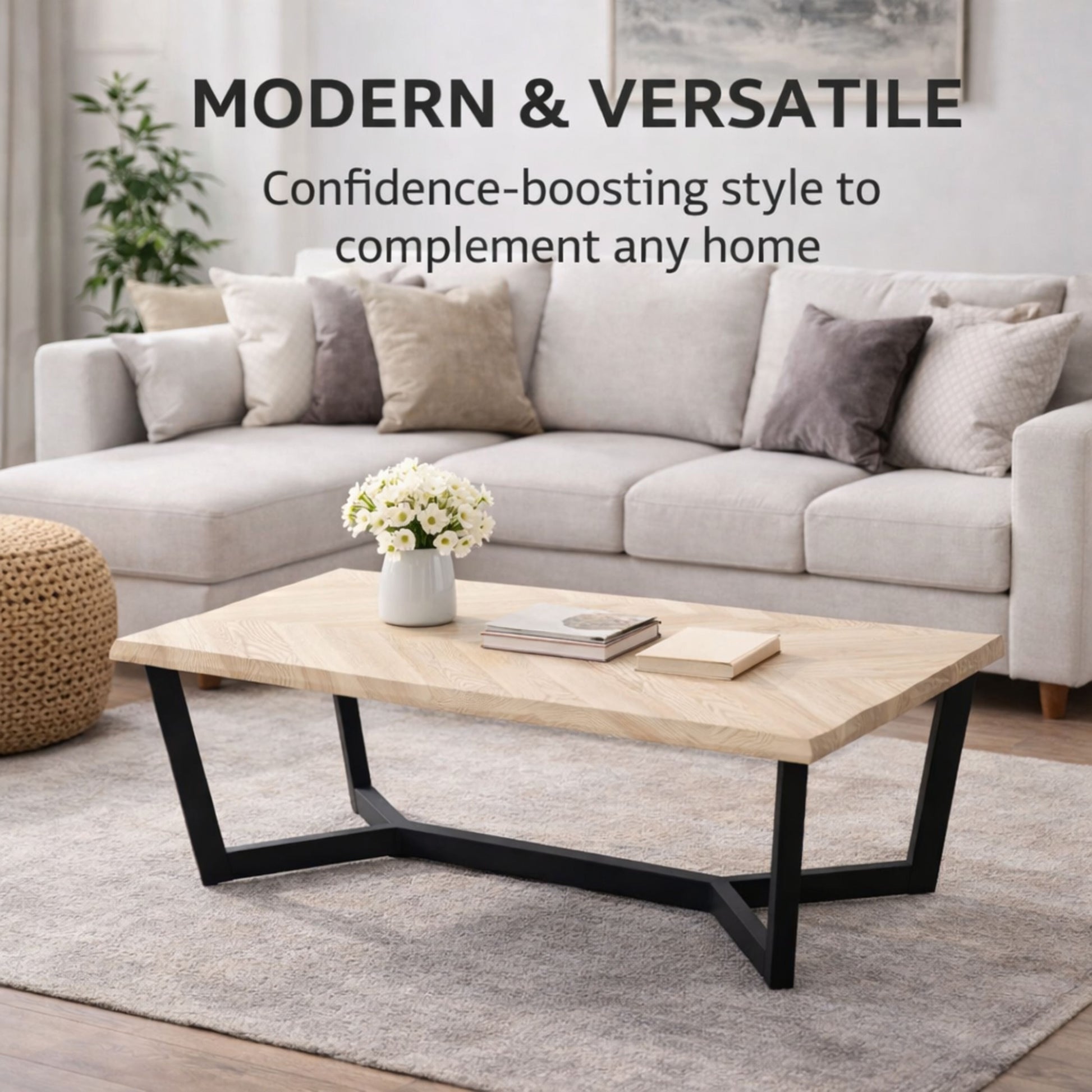 TB626 BONE-LIGHT NESTING TABLE