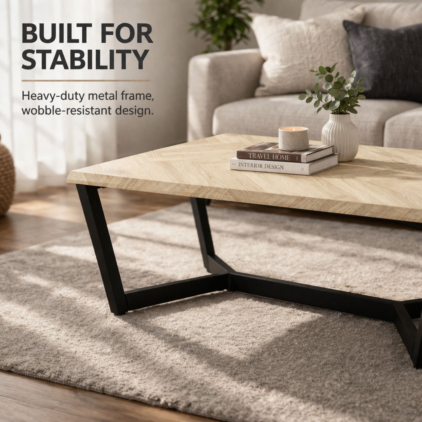 TB626 BONE-LIGHT NESTING TABLE