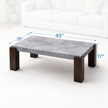 TB627 GRANITE-BLACK NESTING TABLE