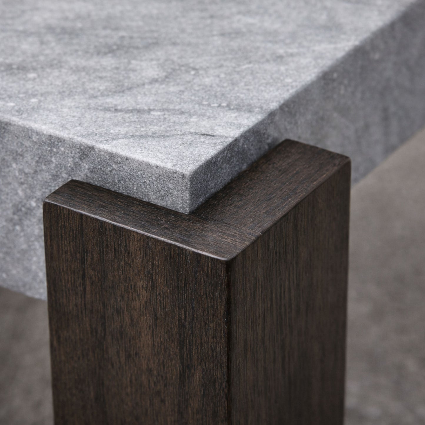 TB627 GRANITE-BLACK NESTING TABLE