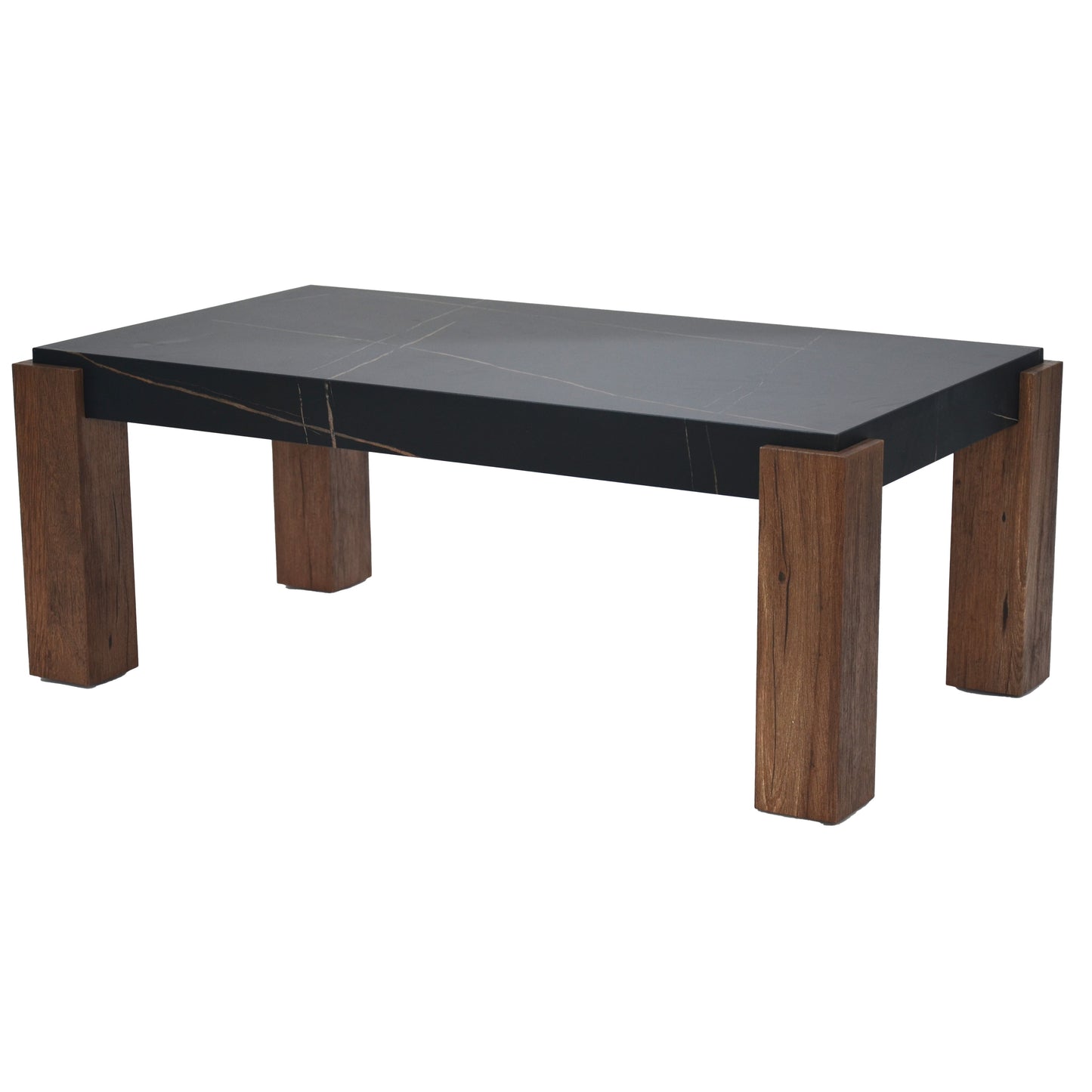 TB627 BLACK-BROWN NESTING TABLE
