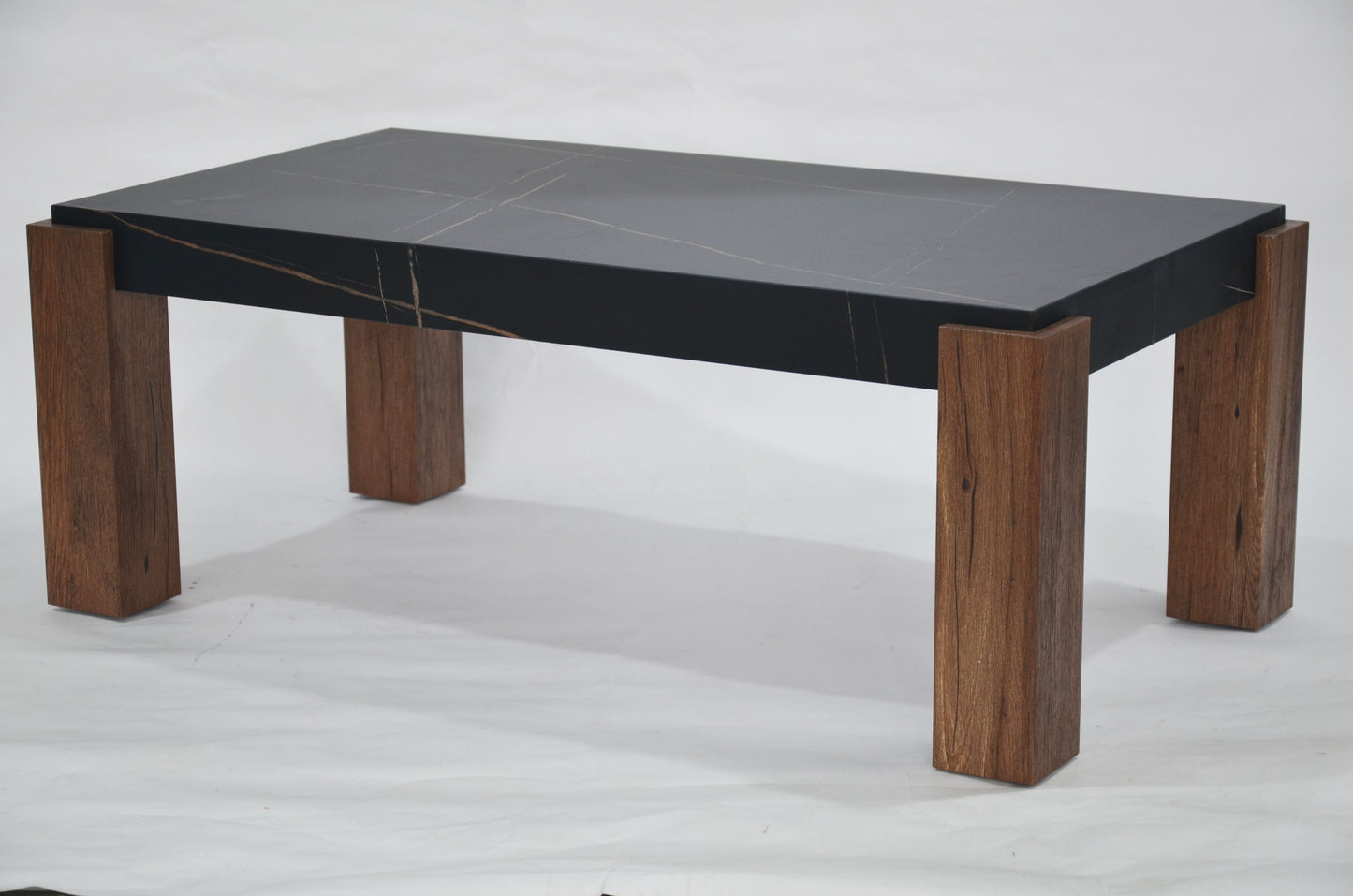TB627 BLACK-BROWN NESTING TABLE