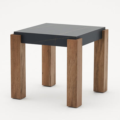 TB628 BLACK-BROWN END TABLE NESTING COFFEE
