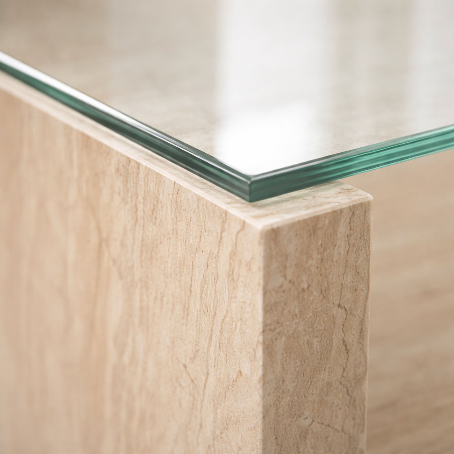TB630 YELLOW MARBLE NESTING TABLE