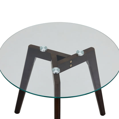 CTB636 BROWN END TABLE