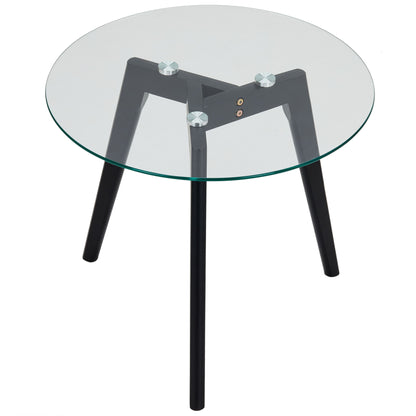 CTB636 BLACK END TABLE