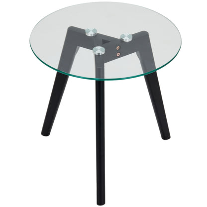 CTB636 BLACK END TABLE