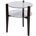 CTB637 BROWN-SMOKE END TABLE MEMORIAL DAY SALES