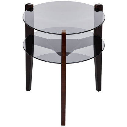 CTB637 BROWN END TABLE