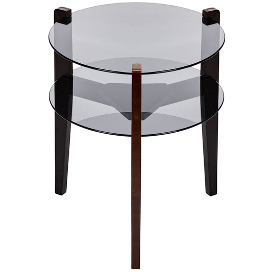CTB637 BROWN END TABLE