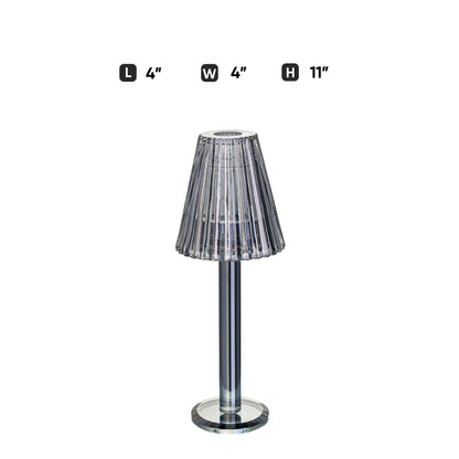 GL615 GREY CANDLE HOLDERS